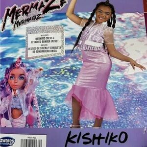 Pink Mermaid Dress for Kids